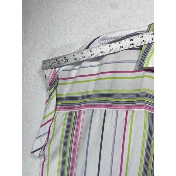 Westbound Woman 3X Short Sleeve Button Up Blouse NWT - Picture 7 of 13